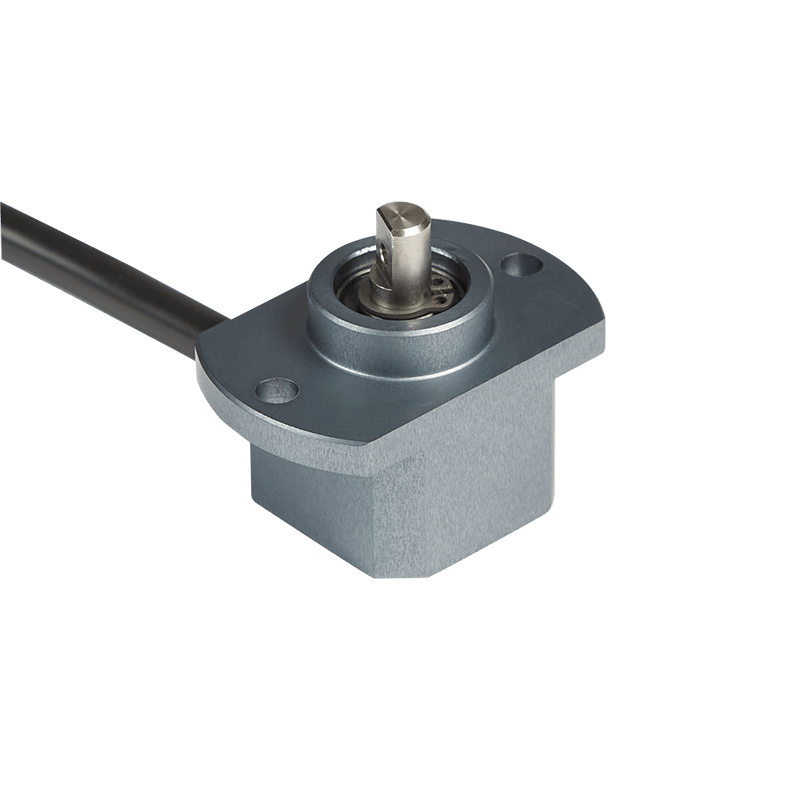 Small flanged angle sensor